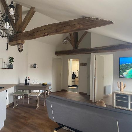 Charmant Appartement Avec Spa Fontenay-le-Comte Luaran gambar